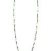 SUZIE Q NECKLACES FACETED BEADS KNOTTED NECKLACE