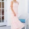JUDITH MARCH TINSLEY TIE MAXI DRESS