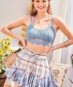 MAIN STRIP PATTY PLAIDY SKORT SHORTS