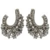 SUZIE Q RHINESTONE CIRCLE EARRINGS
