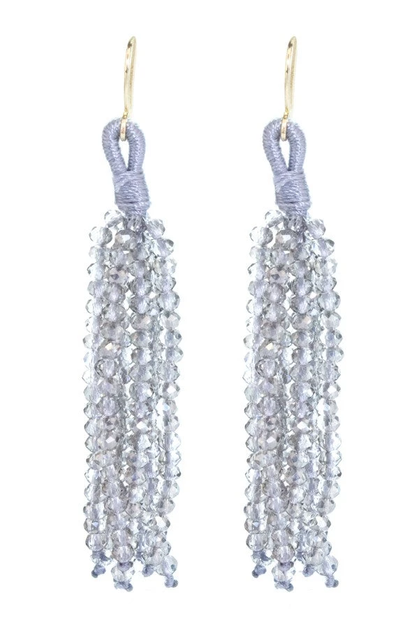 SUZIE Q CRYSTAL TASSEL EARRINGS 3 SUZIE Q CRYSTAL TASSEL EARRINGS