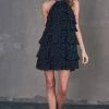 DO & BE POLKA DOT RUFFLE DRESS