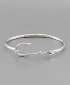 GOLDEN STELLA FISH HOOK BRACELET BRACELETS