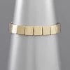 GOLDEN STELLA SQUARE BEAD ELASTIC BRACELET