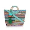 AMERICA & BEYOND OCEAN UPCYCLED HANDWOVEN TOTE BAG