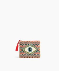 AMERICA & BEYOND EVIL EYE COIN BAG HANDBAGS/LUGGAGE 6 AMERICA & BEYOND EVIL EYE COIN BAG HANDBAGS/LUGGAGE