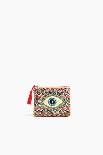 AMERICA & BEYOND EVIL EYE COIN BAG HANDBAGS/LUGGAGE 3 AMERICA & BEYOND EVIL EYE COIN BAG HANDBAGS/LUGGAGE