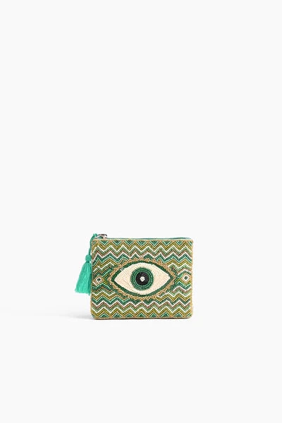 AMERICA & BEYOND EVIL EYE COIN BAG HANDBAGS/LUGGAGE 1 AMERICA & BEYOND EVIL EYE COIN BAG HANDBAGS/LUGGAGE