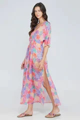 AMERICA & BEYOND DRESSES SEDGE MAXI DRESS