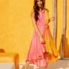 SUNDRESS DRESSES ALICE MARBELLA PINK/GOLD GLITTER DRESS