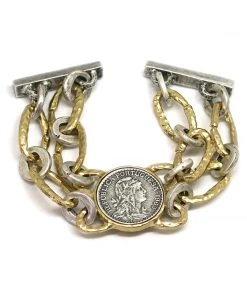 TAT2 DESIGNS INC BRACELETS VS DOUBLE LINK ESCUDO BRACELET