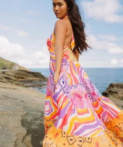 SUNDRESS DRESSES CAMILA COMPORTA HALTER DRESS