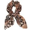 GOLDEN STELLA SHORTS SNAKESKIN SHORT PONYTAIL SCRUNCHIE