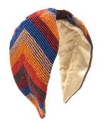 GOLDEN STELLA MULTI COLOR BEAD CHEVRON HEADBAND HATS, HEADWEAR & HAIR ACCESSORIES