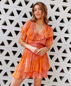 GILNER FARRAR DRESSES FINLEY DRESS FLOATING FLOWERS 5 GILNER FARRAR DRESSES FINLEY DRESS FLOATING FLOWERS