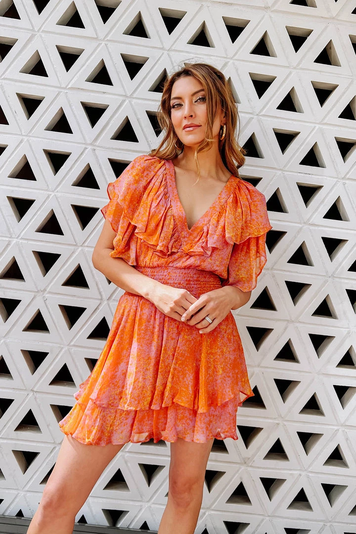 GILNER FARRAR DRESSES FINLEY DRESS FLOATING FLOWERS 3 GILNER FARRAR DRESSES FINLEY DRESS FLOATING FLOWERS