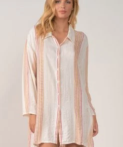 ELAN BOYFRIEND STRIPE SHIRT 6 ELAN BOYFRIEND STRIPE SHIRT