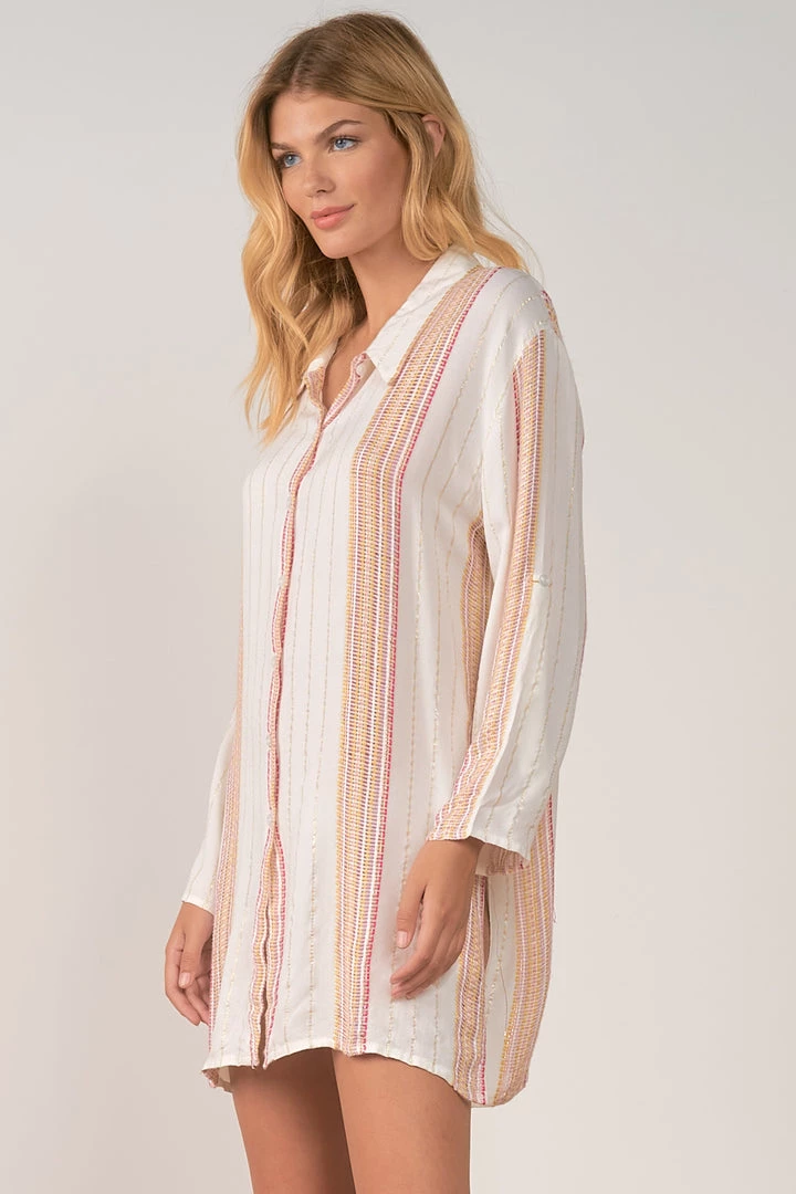 ELAN BOYFRIEND STRIPE SHIRT 4 ELAN BOYFRIEND STRIPE SHIRT