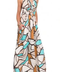EVERYDAY RITUAL BORA BORA HELENE MAXI DRESS