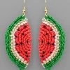 GOLDEN STELLA WATERMELON EARRINGS