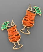 GOLDEN STELLA DAIQUIRI EARRINGS