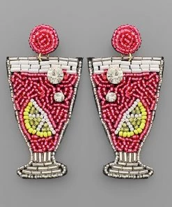 SUZI I NEED A COCKTAIL BEAD EARRINGS