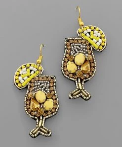 SUZI I NEED A COCKTAIL BEAD EARRINGS