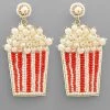 GOLDEN STELLA POPCORN EARRINGS