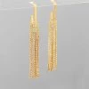 GOLDEN STELLA GOLD TASSEL EARRINGS