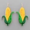 GOLDEN STELLA CORN EPOXY EARRINGS