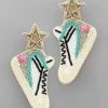 GOLDEN STELLA SNEAKERS STAR EARRINGS