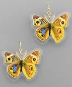 GOLDEN STELLA BUTTERFLY EARRINGS