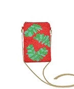 GOLDEN STELLA BEADED CELL PHONE CROSSBODY HANDBAGS/LUGGAGE 3 GOLDEN STELLA BEADED CELL PHONE CROSSBODY HANDBAGS/LUGGAGE