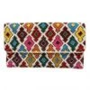 GOLDEN STELLA MULTI GEOMETRIC BEADED CLUTCH HANDBAGS/LUGGAGE