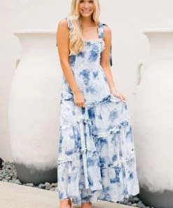 JUDITH MARCH MIDNIGHT SKIES MAXI DRESS