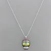 GOLDEN STELLA NECKLACES SKULL PENDANT CHAIN NECKLACE