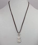 GOLDEN STELLA NECKLACES GUITAR DROP NECKLACE