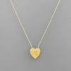 GOLDEN STELLA HEARTBURST CHARM NECKLACE NECKLACES