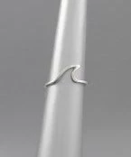 GOLDEN STELLA RINGS METAL WAVE RING