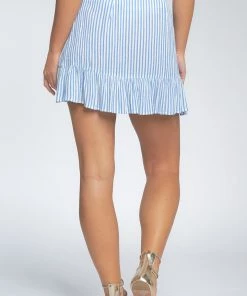 ELAN SKIRT WRAPE WITH RUFFLES SKIRTS