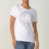 ELAN TOPS HAPPY FACE T-SHIRT