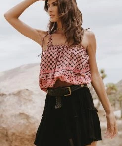 ELAN TIED UP STRAPS TOP TOPS