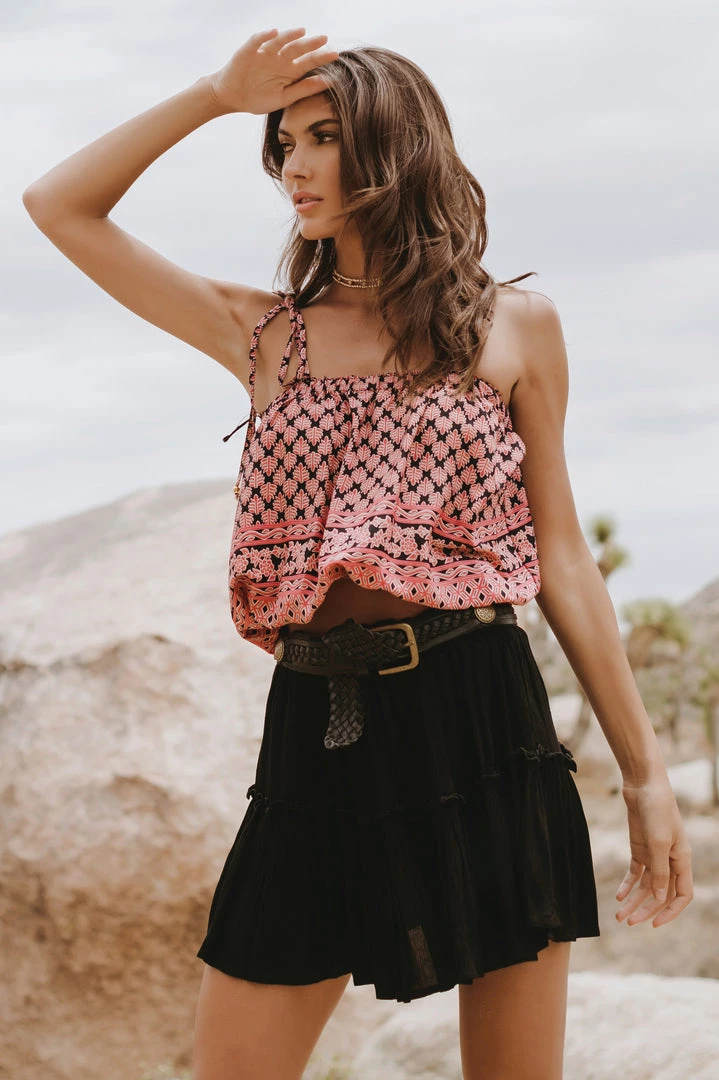 ELAN TIED UP STRAPS TOP TOPS 1 ELAN TIED UP STRAPS TOP TOPS