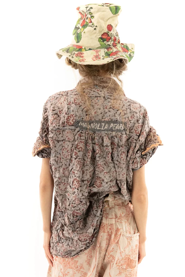 MAGNOLIA PEARL TOPS TOP 1144-BLOCKPRINT TORA SHIRT-JUNE 22 2 MAGNOLIA PEARL TOPS TOP 1144-BLOCKPRINT TORA SHIRT-JUNE 22