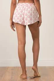 ELAN ROSE LEAF SHORTS 2 ELAN ROSE LEAF SHORTS