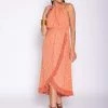 SUNDRESS ADELA TERRACOTTA HALTER DRESS