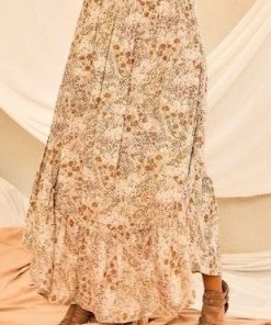 MAIN STRIP DOLLY FLORAL SKIRT