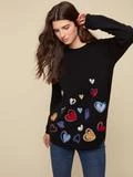 CHARLIE B SWEATERS FULL HEART SWEATER 3 CHARLIE B SWEATERS FULL HEART SWEATER