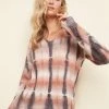 CHARLIE B SWEATERS TIE DYE SWEATER