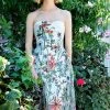 EVA FRANCO DRESSES LE JARDIN STRAPLESS DRESS